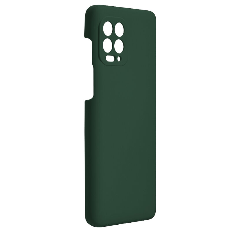 Husa Motorola Moto G100 Techsuit Soft Edge Silicone, verde inchis