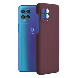 Husa Motorola Moto G100 Techsuit Soft Edge Silicone, violet