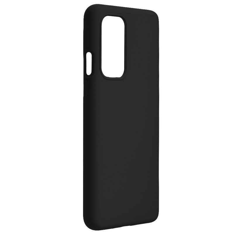Husa OnePlus 9 Techsuit Soft Edge Silicone, negru