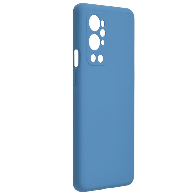 Husa OnePlus 9 Pro Techsuit Soft Edge Silicone, albastru