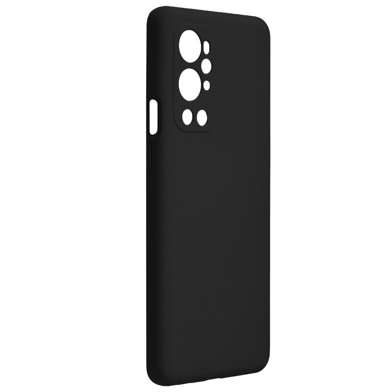 Husa OnePlus 9 Pro Techsuit Soft Edge Silicone, negru