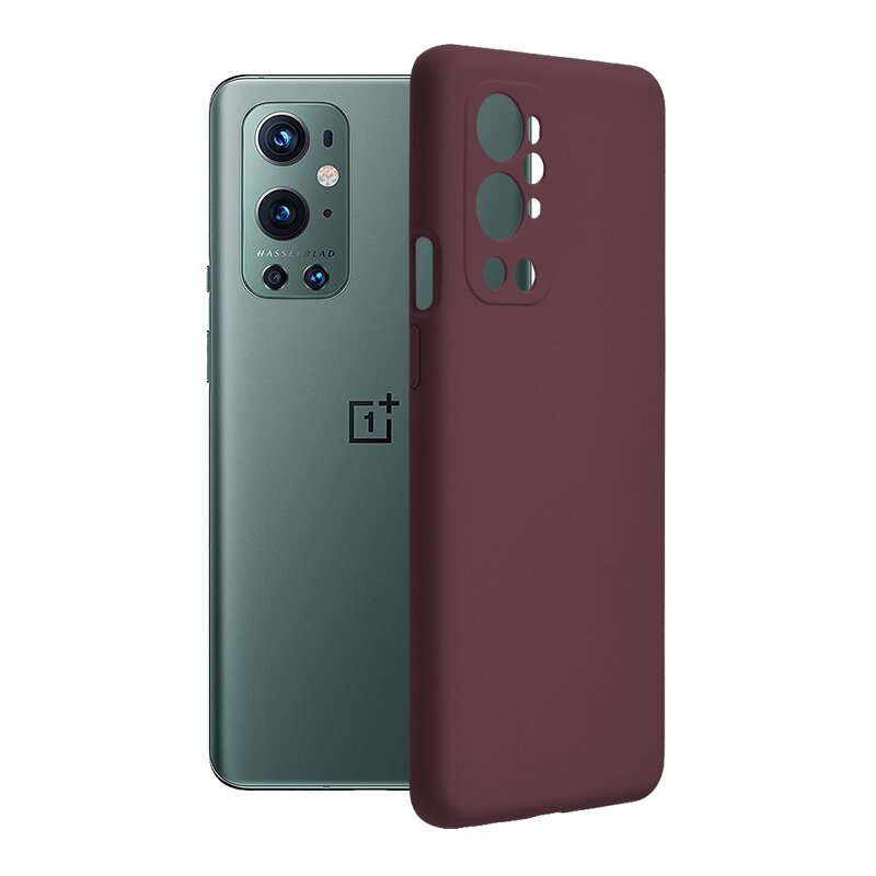 Husa OnePlus 9 Pro Techsuit Soft Edge Silicone, violet