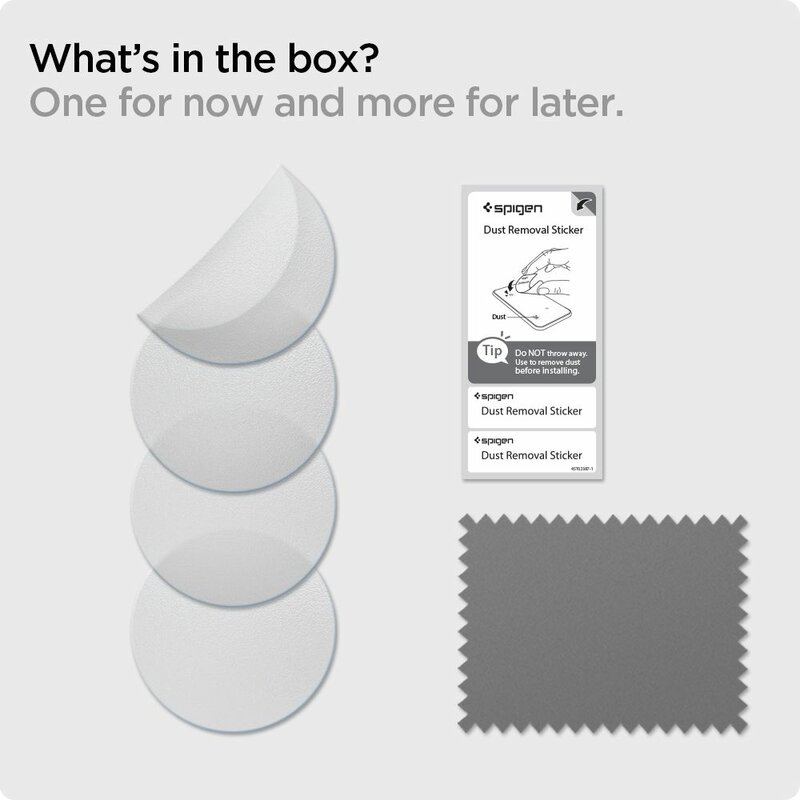 [Pachet 4x] Folie protectie Apple AirTag Spigen AirSkin, clear