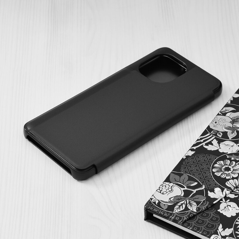Husa Xiaomi Mi 11 Flip Standing Cover, negru