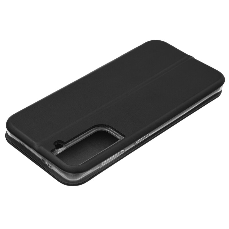 Husa Samsung Galaxy S21 5G Flip Magnet Book Type - Black