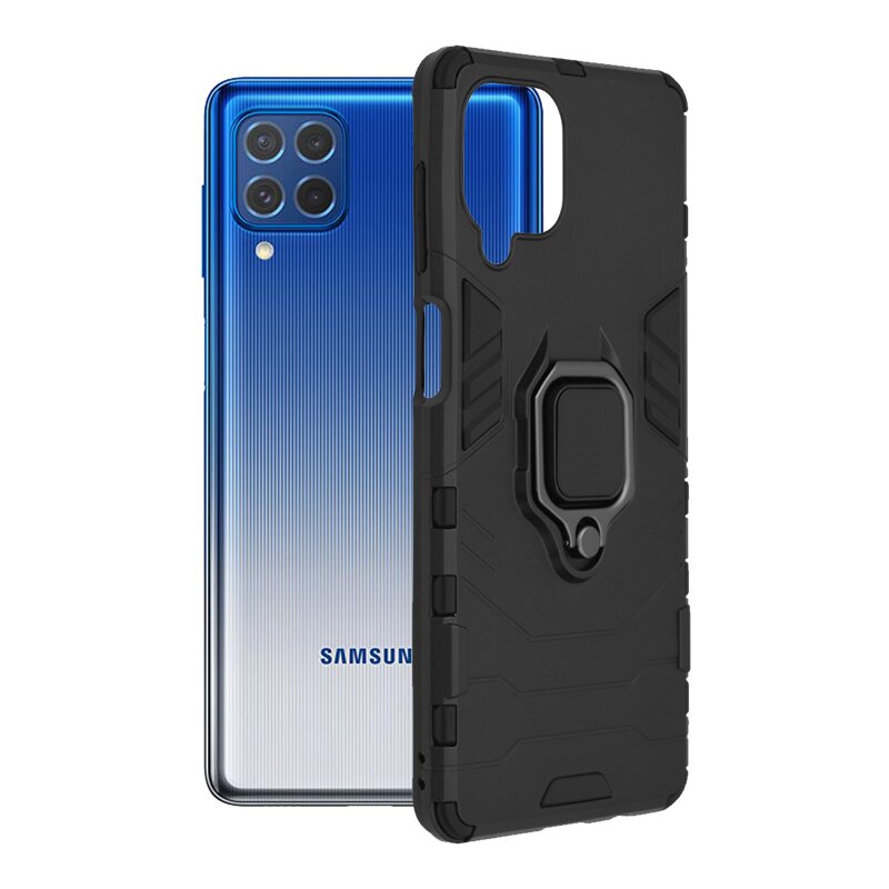Husa Samsung Galaxy M62/ F62 Techsuit Silicone Shield, negru