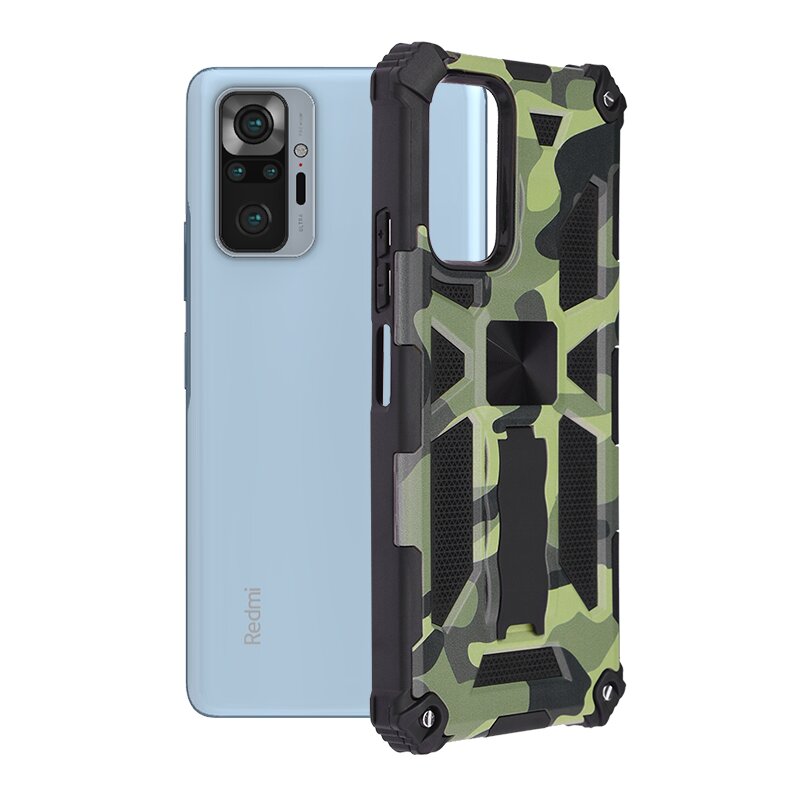 Husa Xiaomi Redmi Note 10 Pro Techsuit Blazor, camuflaj