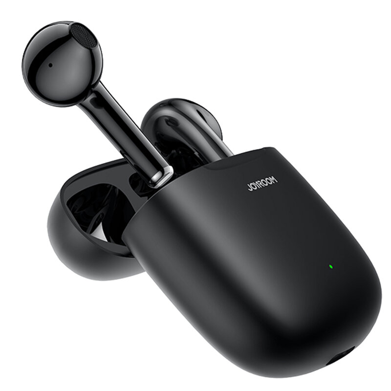 Casti wireless in-ear JoyRoom, TWS earbuds, Bluetooth, negru, JR-T13