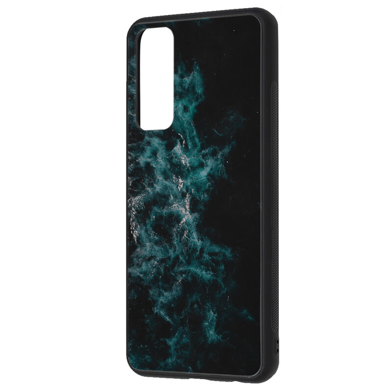 Husa Huawei P Smart 2021 Techsuit Glaze, Blue Nebula