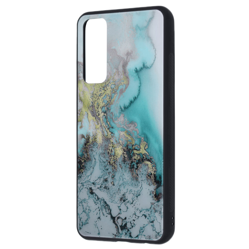 Husa Huawei P Smart 2021 Techsuit Glaze, Blue Ocean