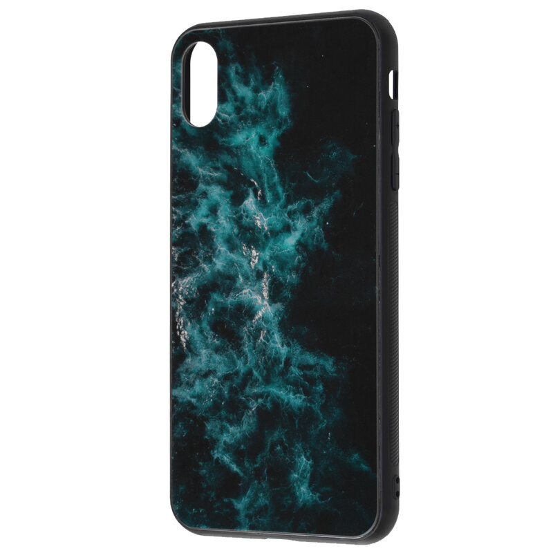 Husa iPhone XS Max Techsuit Glaze, Blue Nebula