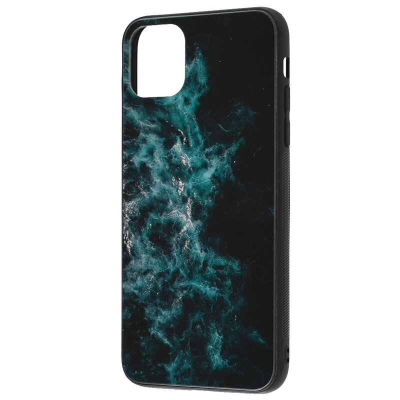 Husa iPhone 11 Pro Techsuit Glaze, Blue Nebula