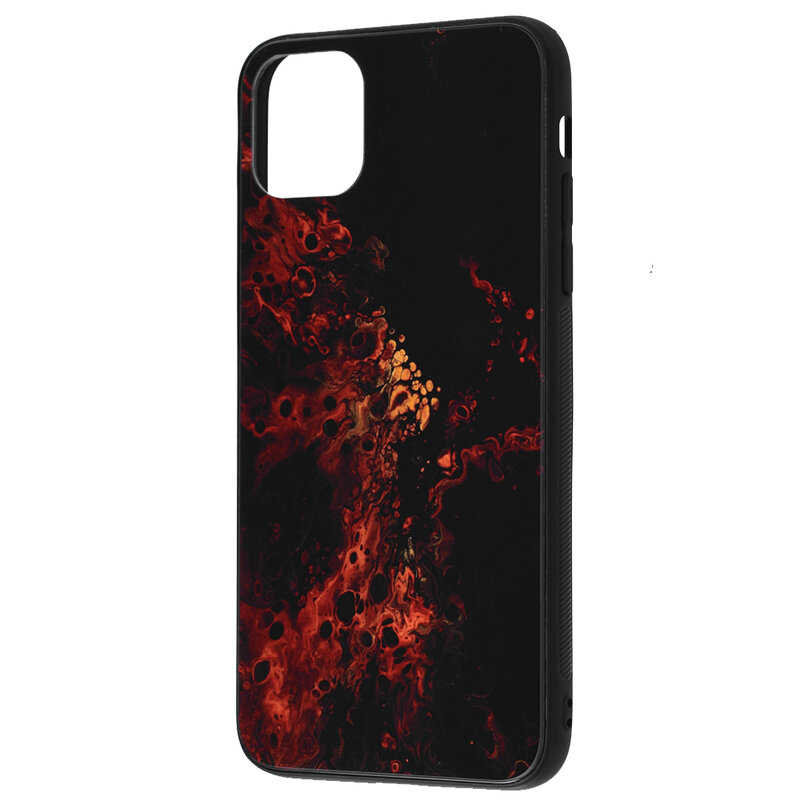 Husa iPhone 11 Pro Techsuit Glaze, Red Nebula