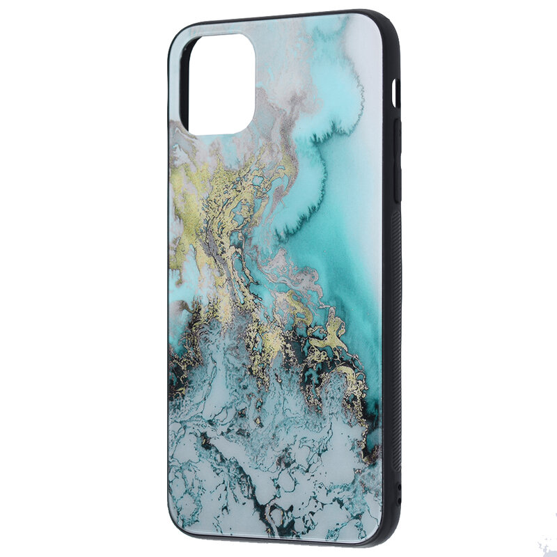 Husa iPhone 11 Pro Max Techsuit Glaze, Blue Ocean