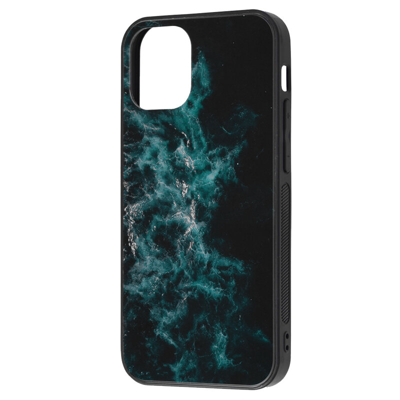 Husa iPhone 12 mini Techsuit Glaze, Blue Nebula