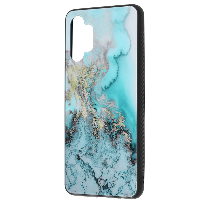 Husa Samsung Galaxy A32 5G Techsuit Glaze, Blue Ocean