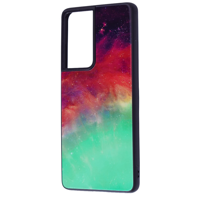 Husa Samsung Galaxy S21 Ultra 5G Techsuit Glaze, Fiery Ocean