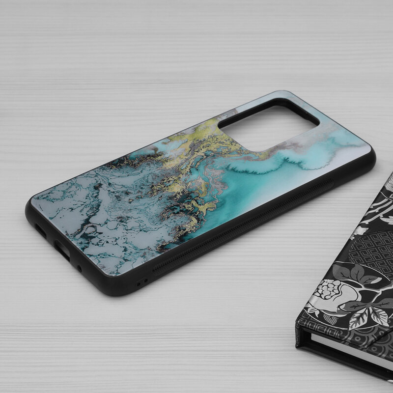 Husa Samsung Galaxy S20 Ultra Techsuit Glaze, Blue Ocean