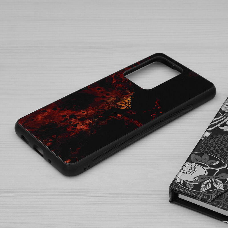 Husa Samsung Galaxy S20 Ultra Techsuit Glaze, Red Nebula