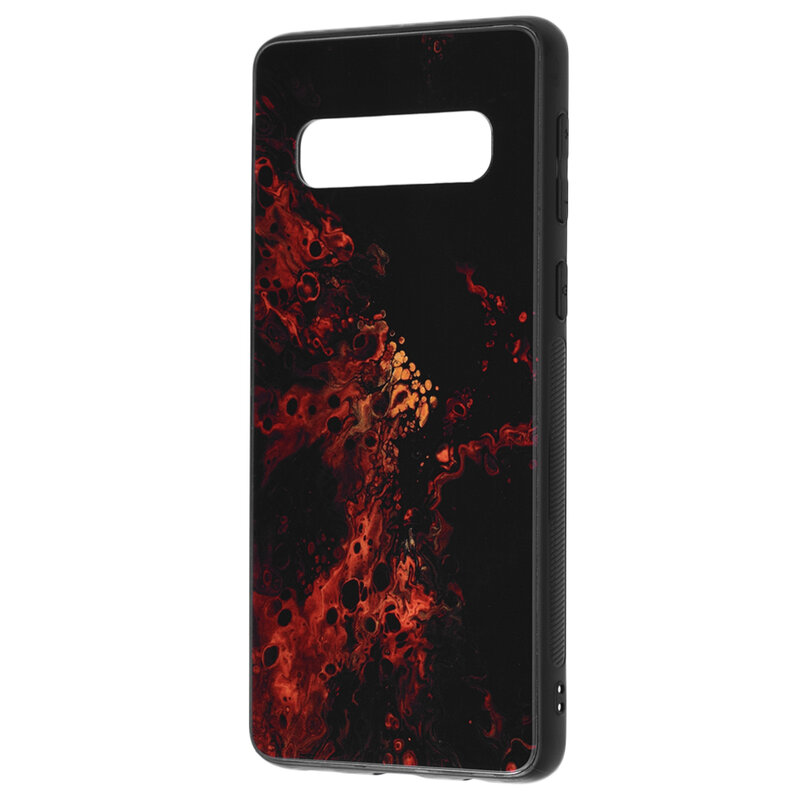Husa Samsung Galaxy S10 Techsuit Glaze, Red Nebula