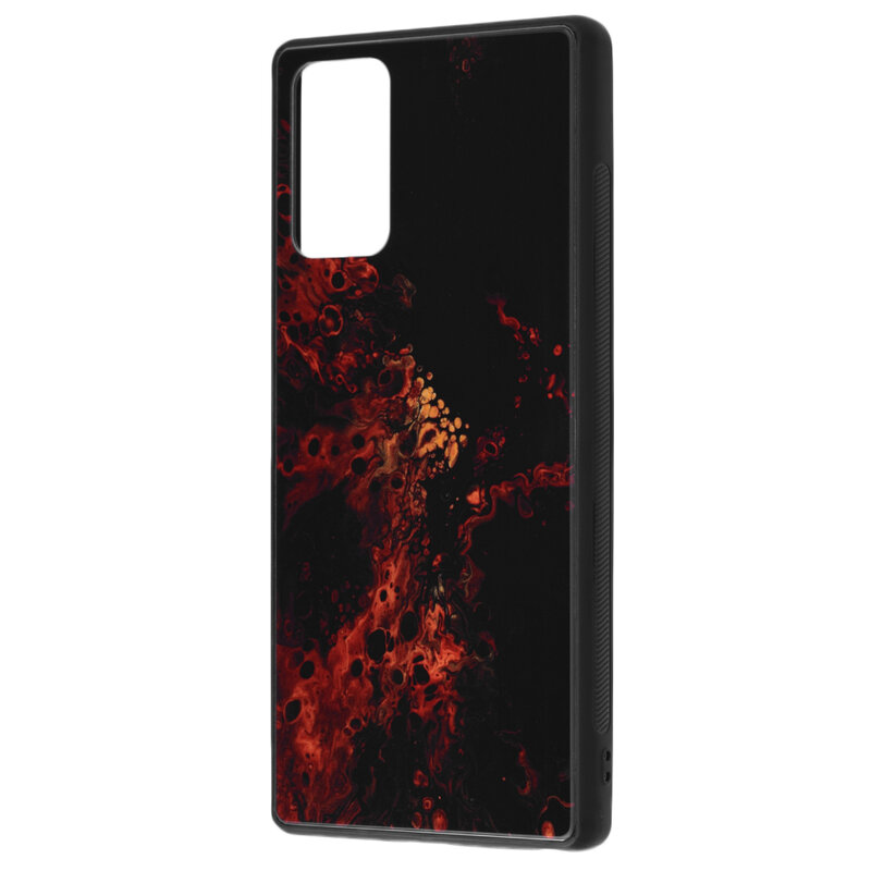 Husa Samsung Galaxy Note 20 Techsuit Glaze, Red Nebula