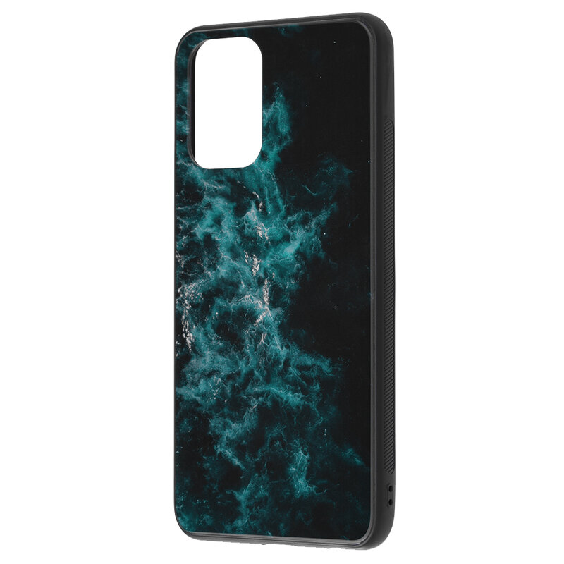 Husa Xiaomi Redmi Note 10 4G Techsuit Glaze, Blue Nebula