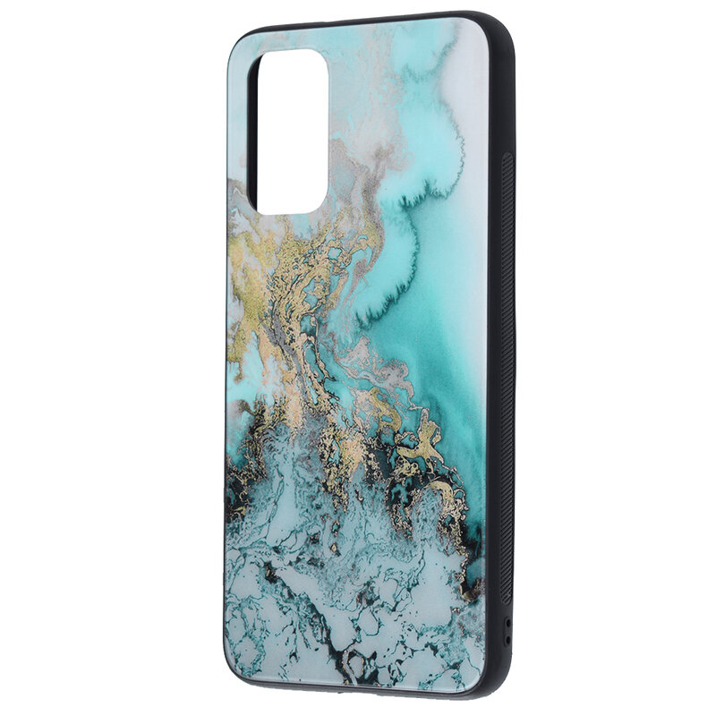 Husa Xiaomi Redmi 9T Techsuit Glaze, Blue Ocean