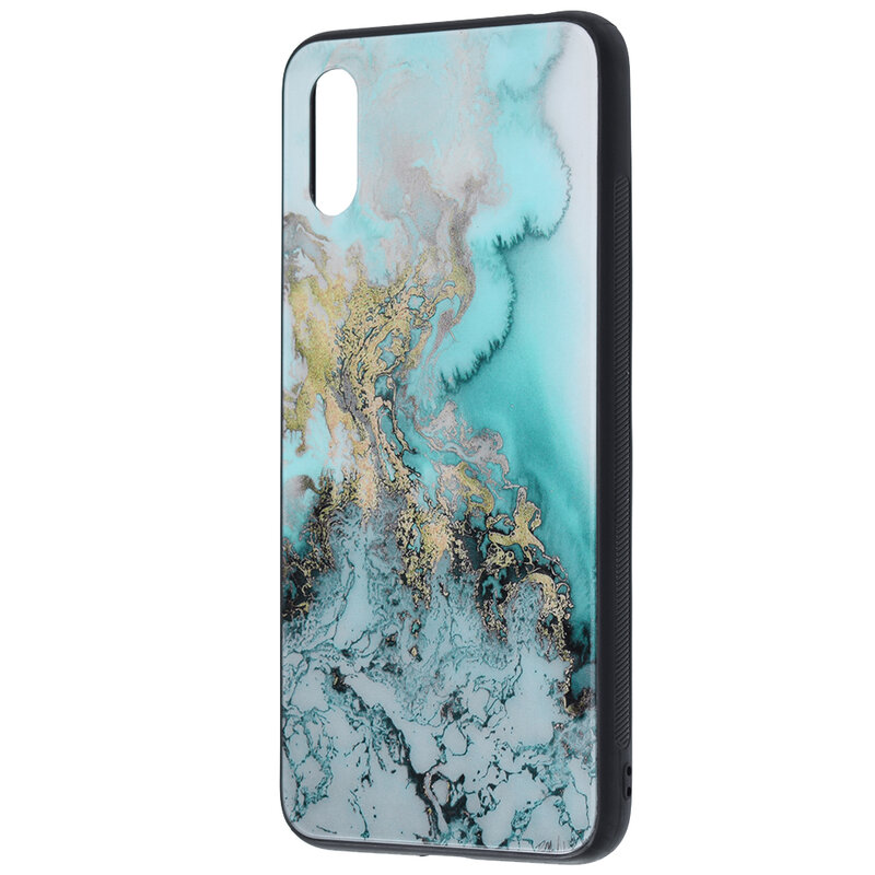 Husa Xiaomi Redmi 9A Techsuit Glaze, Blue Ocean