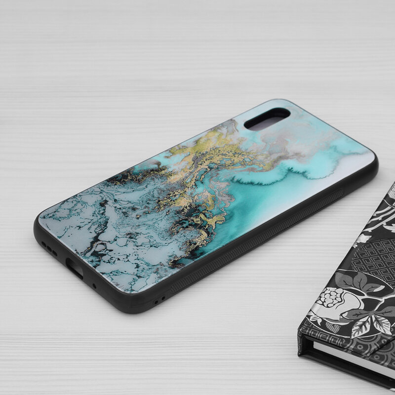 Husa Xiaomi Redmi 9A Techsuit Glaze, Blue Ocean