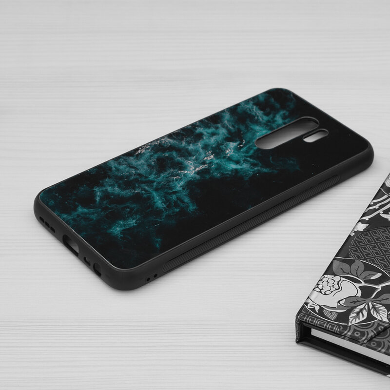 Husa Xiaomi Redmi 9 Techsuit Glaze, Blue Nebula