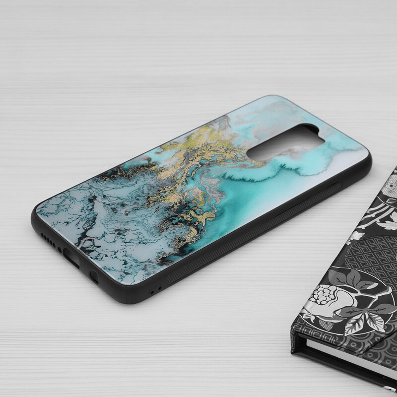 Husa Xiaomi Redmi Note 8 Pro Techsuit Glaze, Blue Ocean