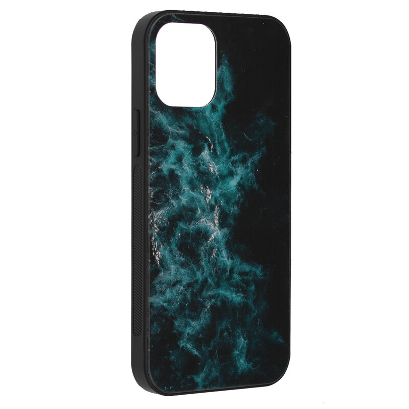 Husa iPhone 12 Techsuit Glaze, Blue Nebula