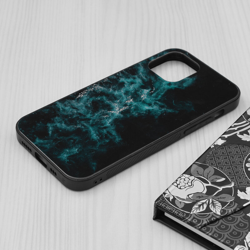 Husa iPhone 12 Techsuit Glaze, Blue Nebula