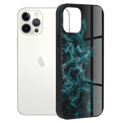 Husa iPhone 12 Pro Techsuit Glaze, Blue Nebula