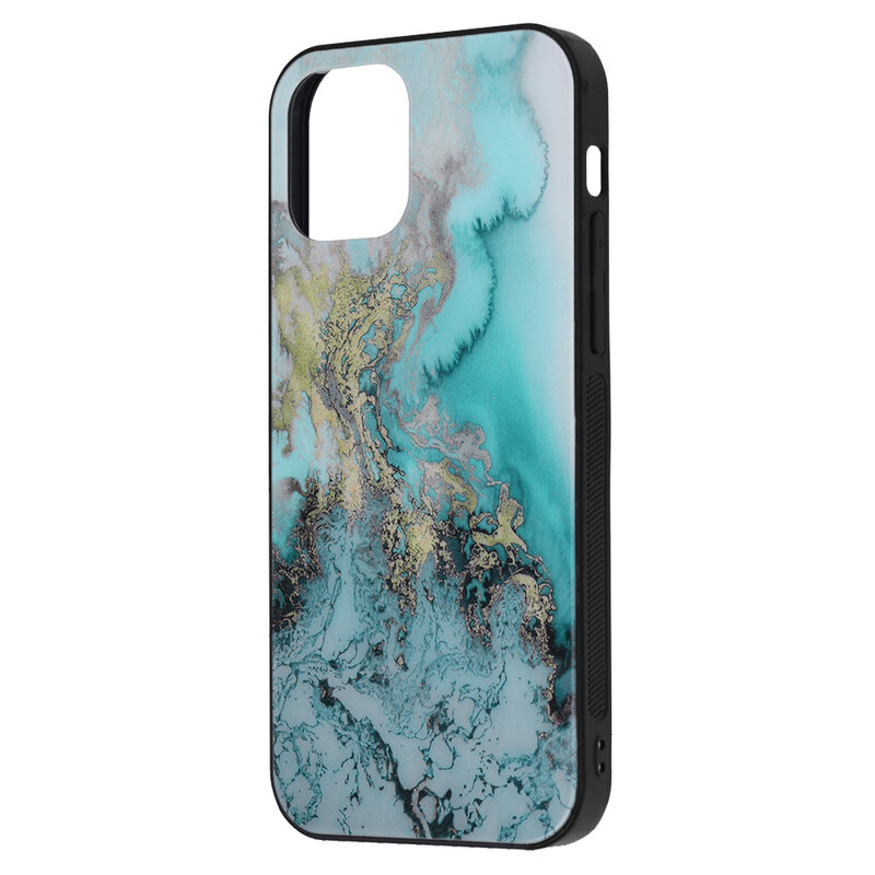 Husa iPhone 12 Pro Techsuit Glaze, Blue Ocean