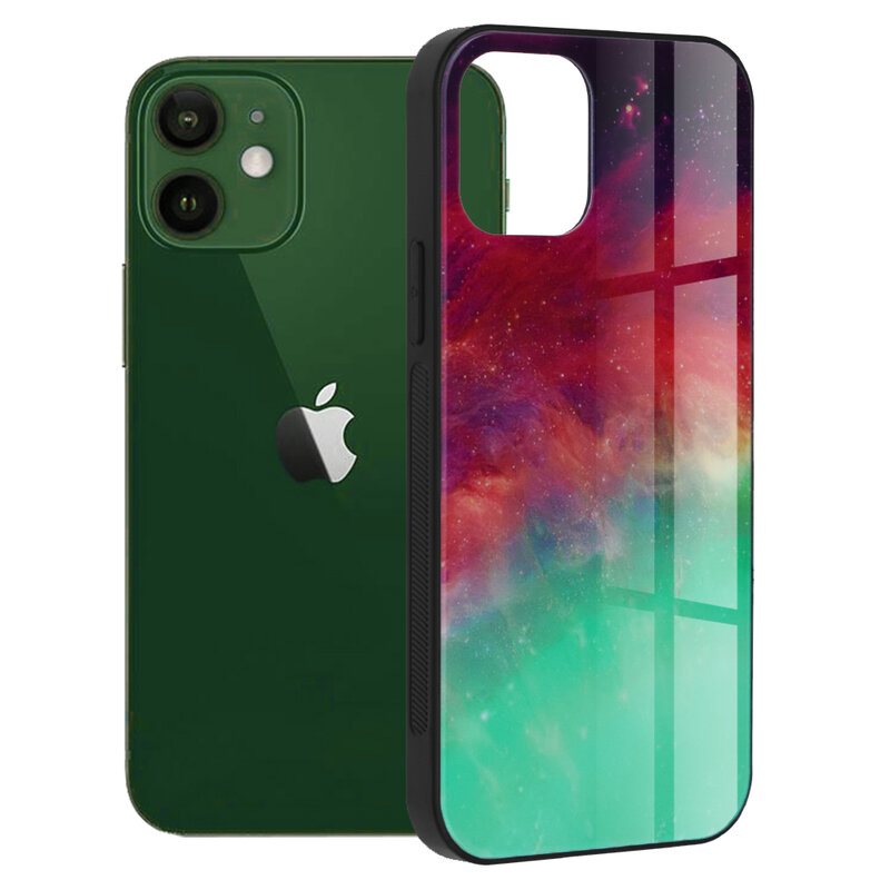 Husa iPhone 12 Techsuit Glaze, Fiery Ocean