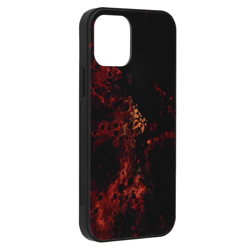 Husa iPhone 12 Techsuit Glaze, Red Nebula