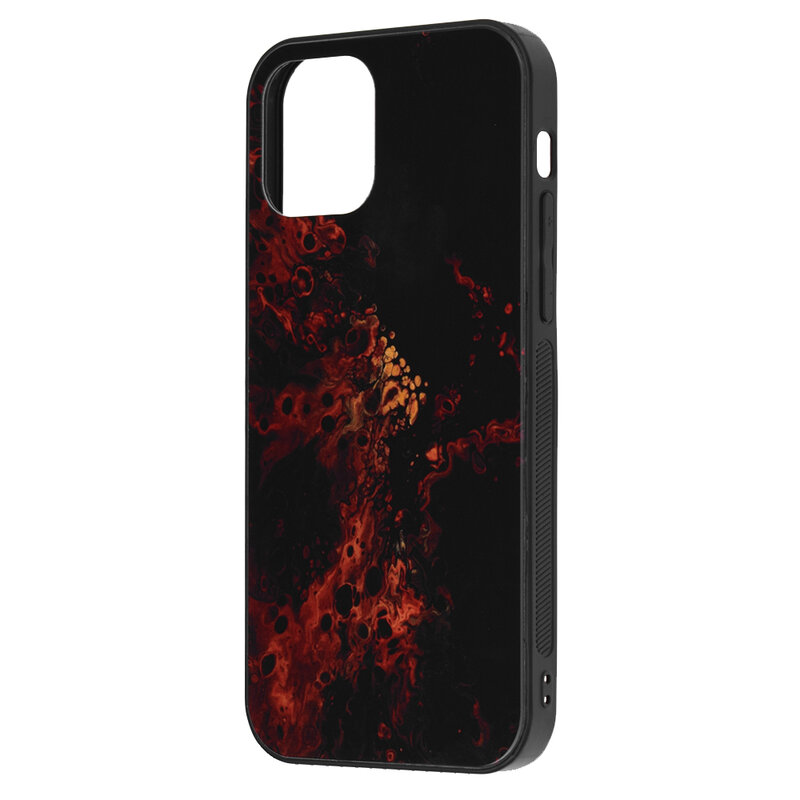 Husa iPhone 12 Techsuit Glaze, Red Nebula