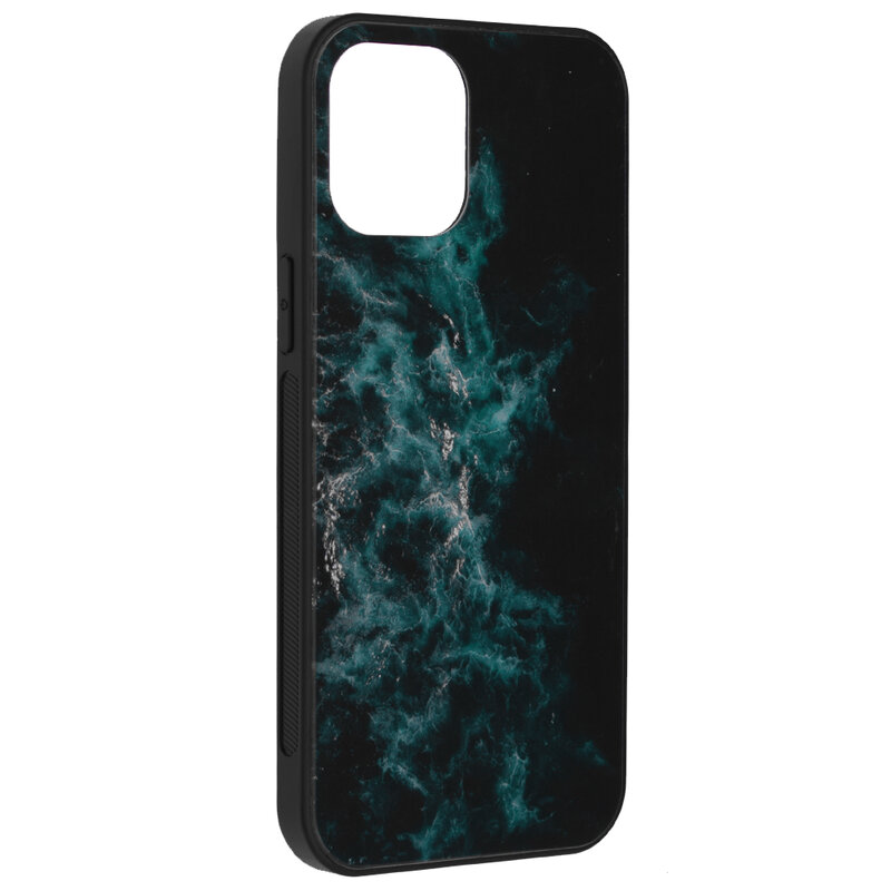 Husa iPhone 12 Pro Max Techsuit Glaze, Blue Nebula