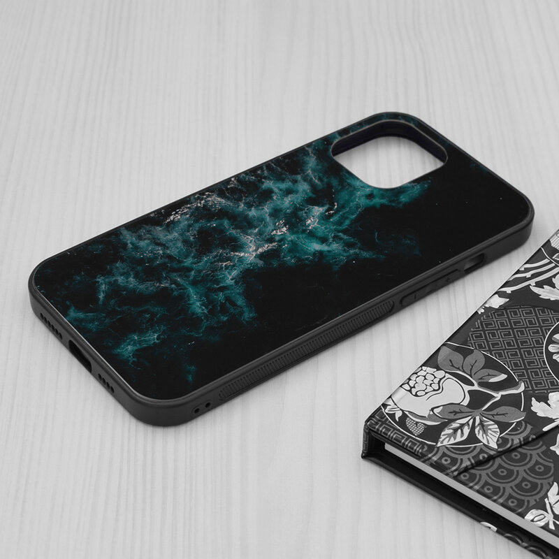 Husa iPhone 12 Pro Max Techsuit Glaze, Blue Nebula