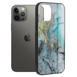 Husa iPhone 12 Pro Max Techsuit Glaze, Blue Ocean