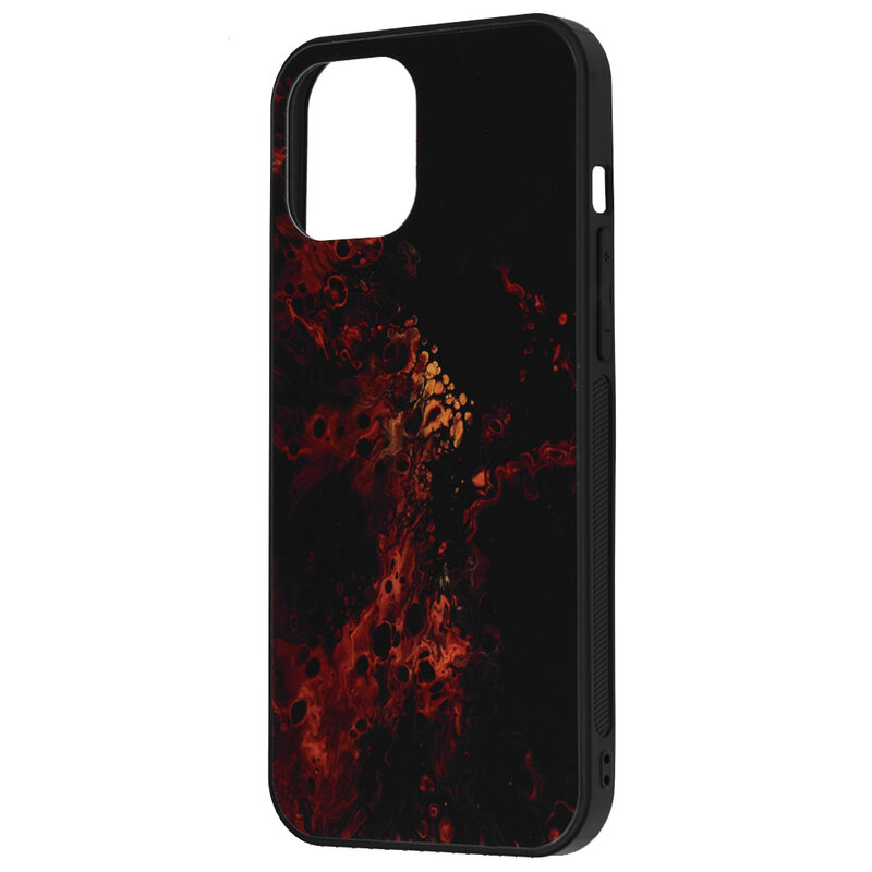 Husa iPhone 12 Pro Max Techsuit Glaze, Red Nebula