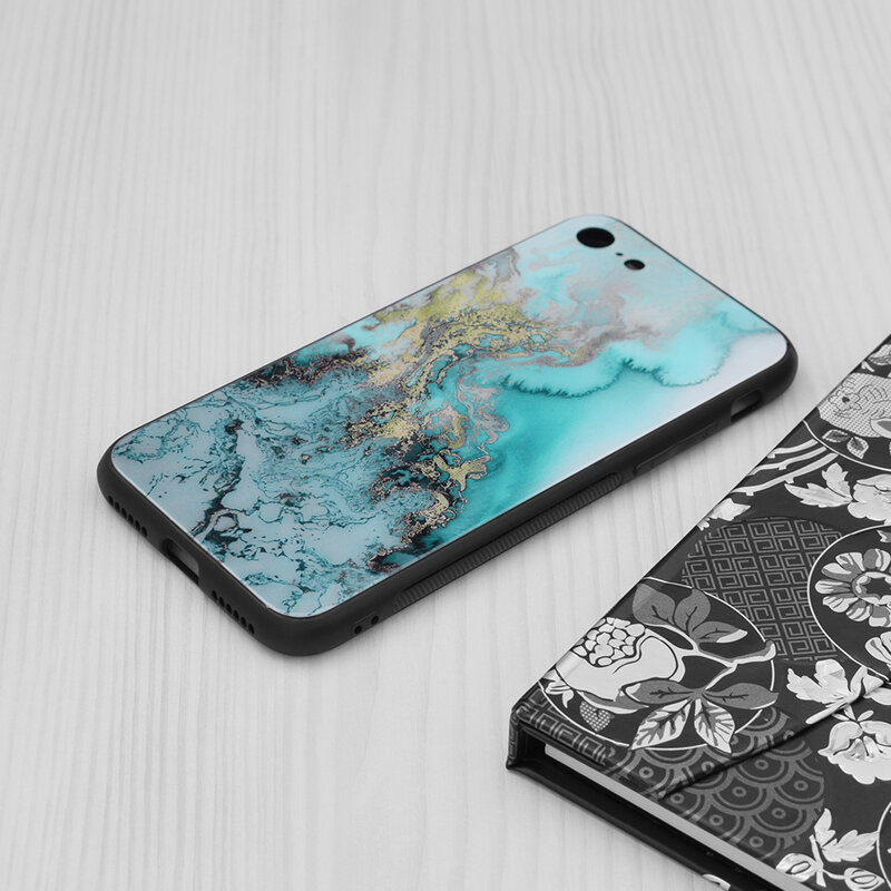 Husa iPhone 7 Techsuit Glaze, Blue Ocean