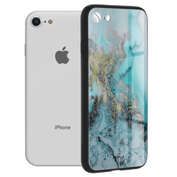 Husa iPhone 8 Techsuit Glaze, Blue Ocean