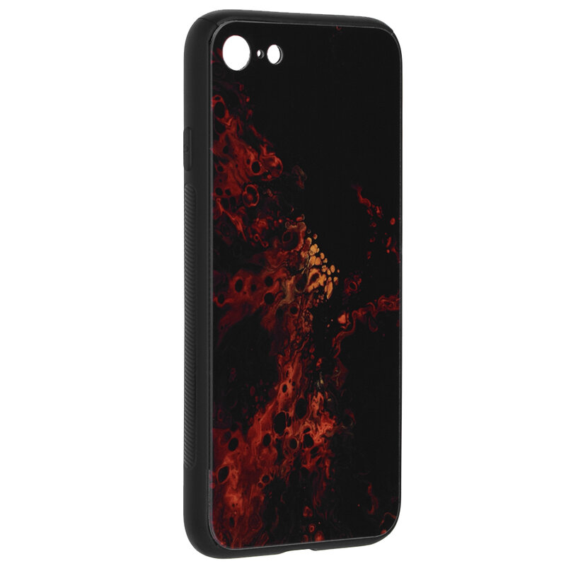 Husa iPhone 8 Techsuit Glaze, Red Nebula