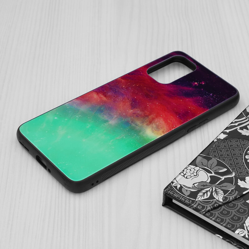Husa OnePlus 9R Techsuit Glaze, Fiery Ocean