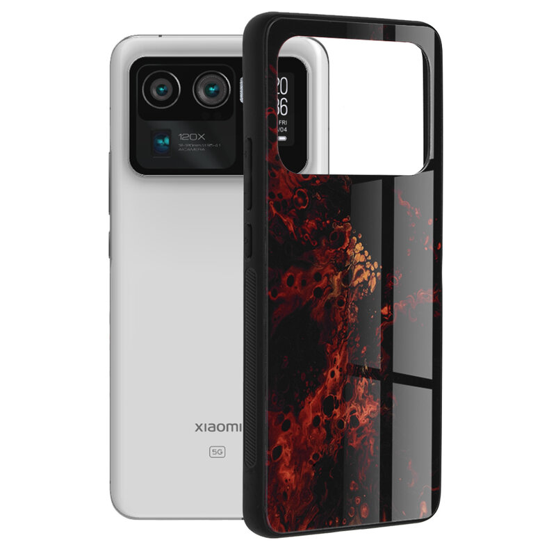 Husa Xiaomi Mi 11 Ultra Techsuit Glaze, Red Nebula
