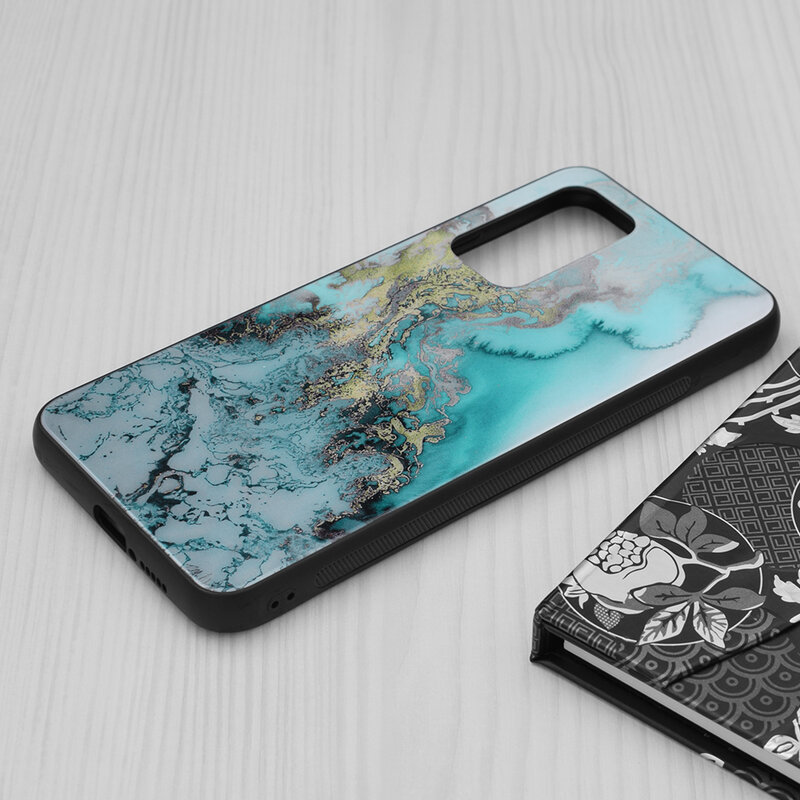 Husa Xiaomi Mi 10T 5G Techsuit Glaze, Blue Ocean