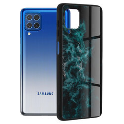 Husa Samsung Galaxy M62/ F62 Techsuit Glaze, Blue Nebula