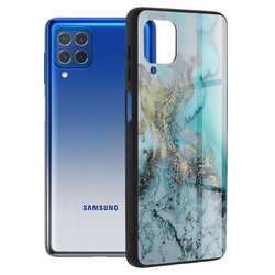 Husa Samsung Galaxy M62/ F62 Techsuit Glaze, Blue Ocean